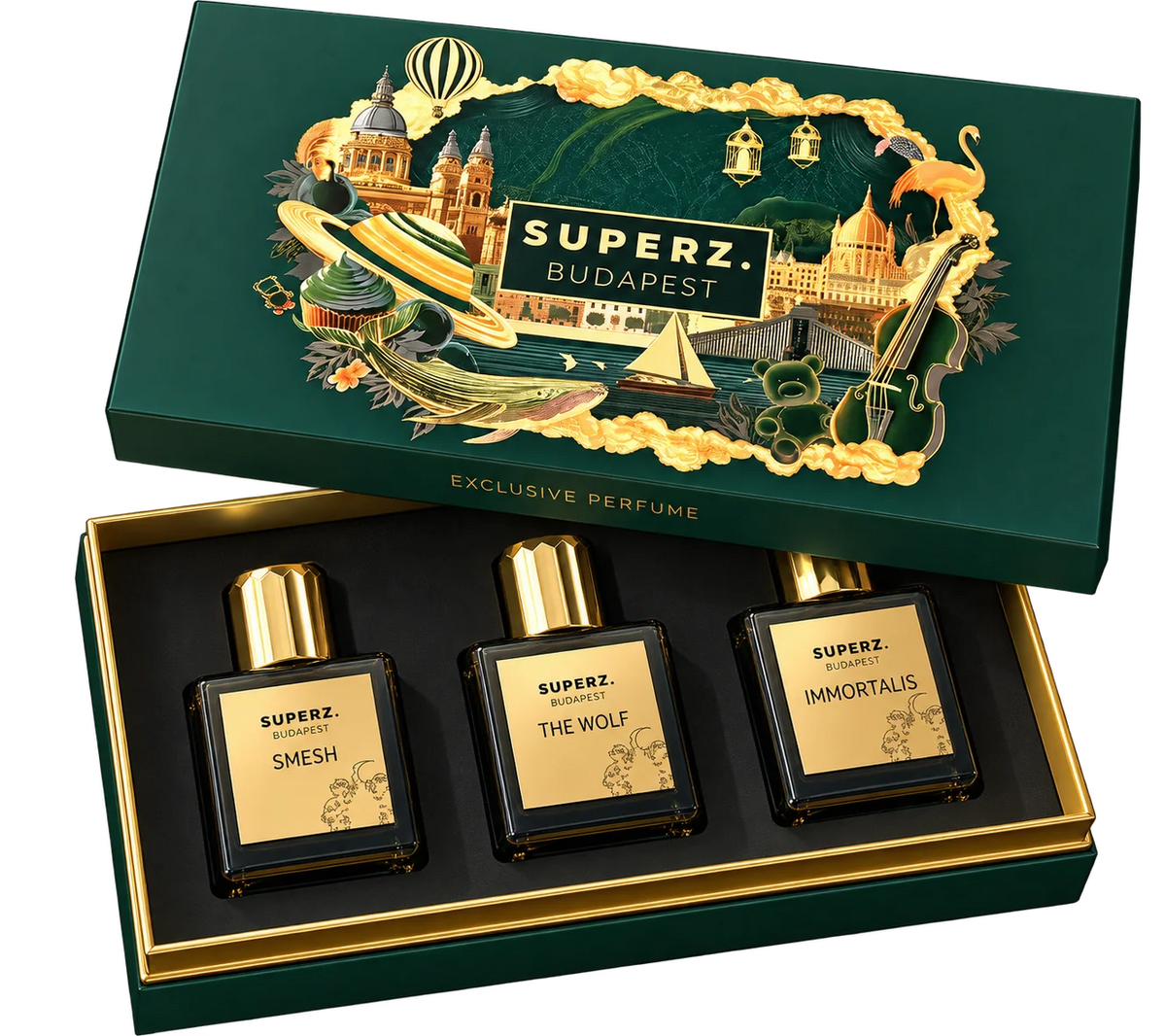 SUPERZ. BUDAPEST TRAVEL SET EXCLUSIVE